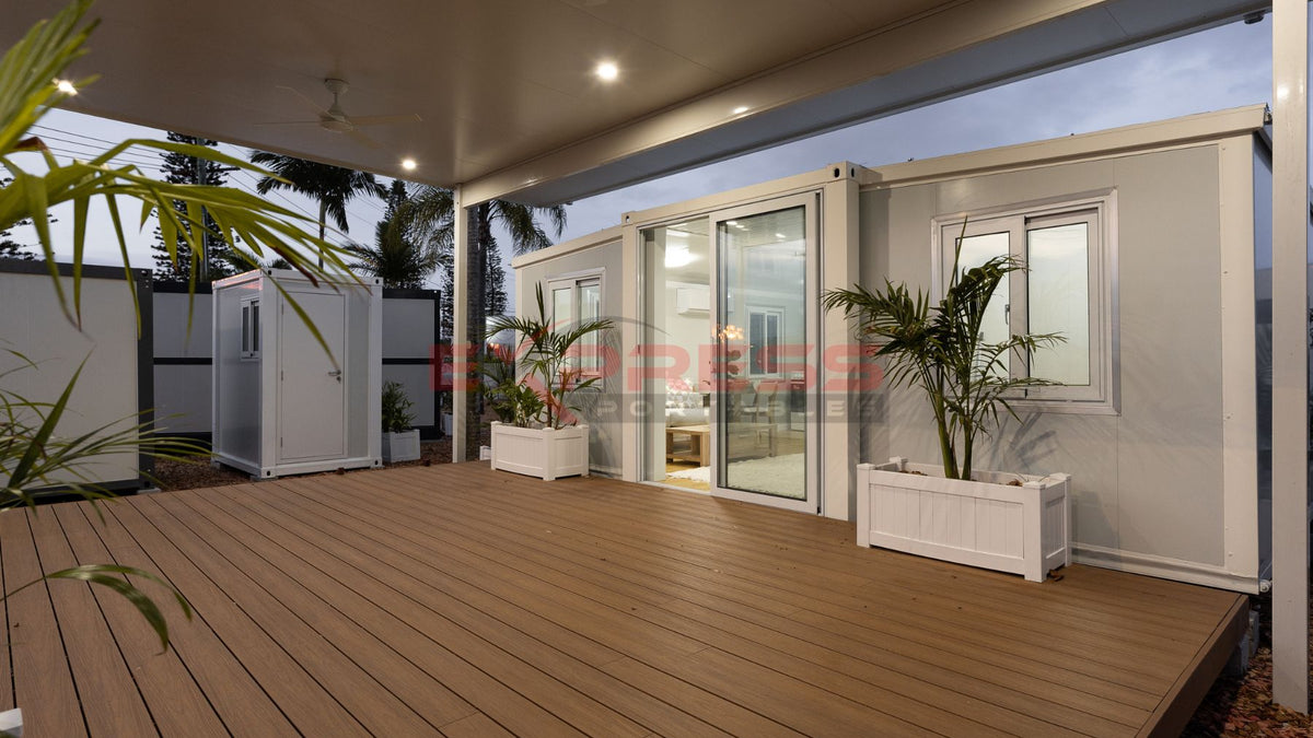 20ft Expandable Container Home - 2 Bedroom