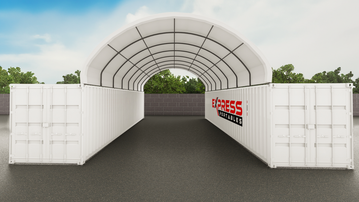 20ft x 40ft Container Dome (6m x 12m)