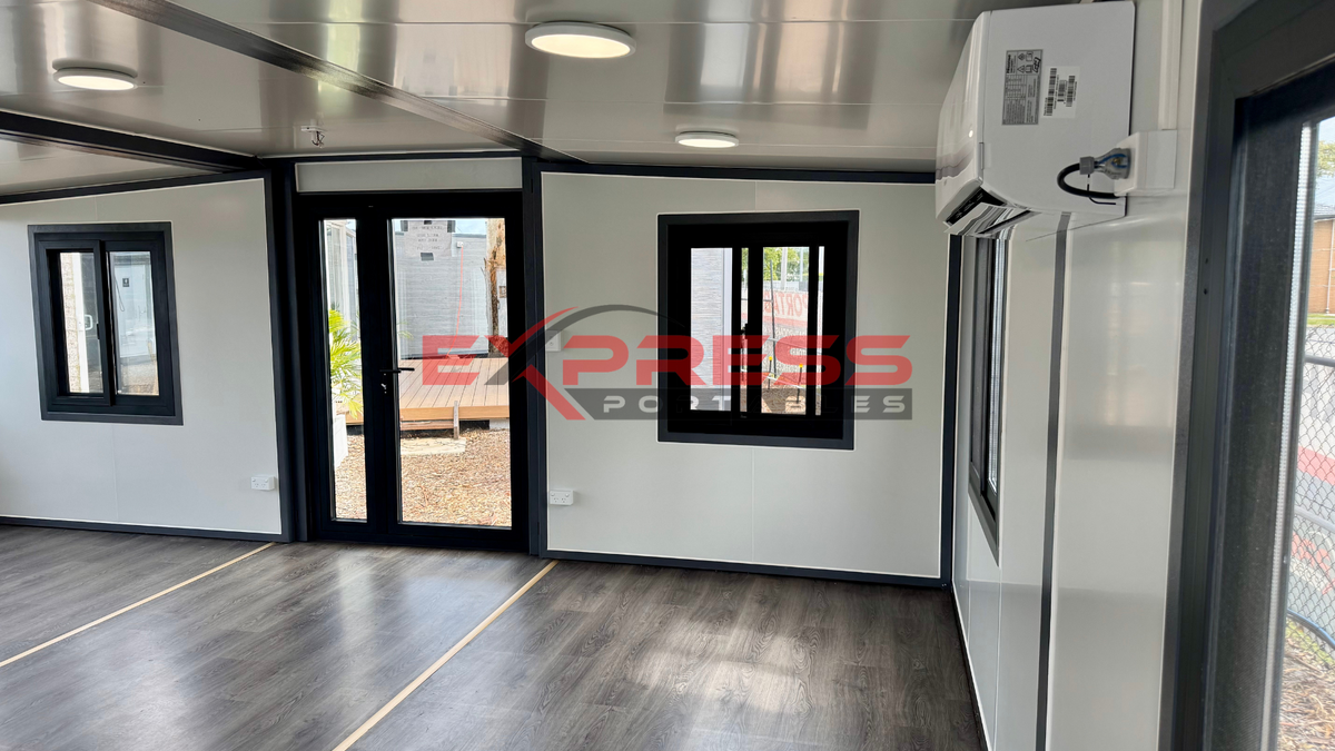 35m² Portable Expander - Open Plan