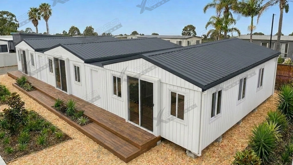 3x40ft Expander Home - Pitched Roof