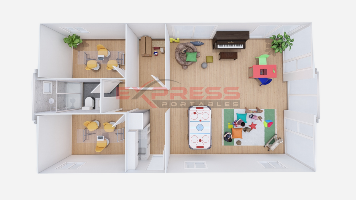 40ft Portable Showroom