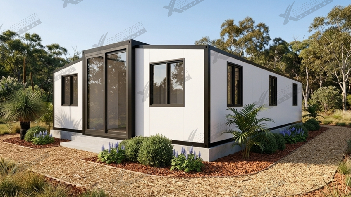 40ft Expander Home 3 Bed 1 Bath - Flat Roof