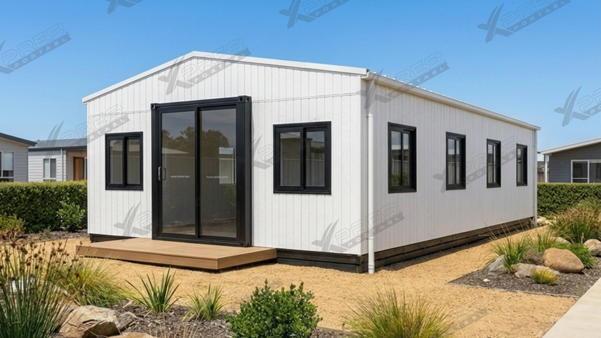 40ft Expander Home 2 Bed 1 Bath 2 WIR - Pitched Roof