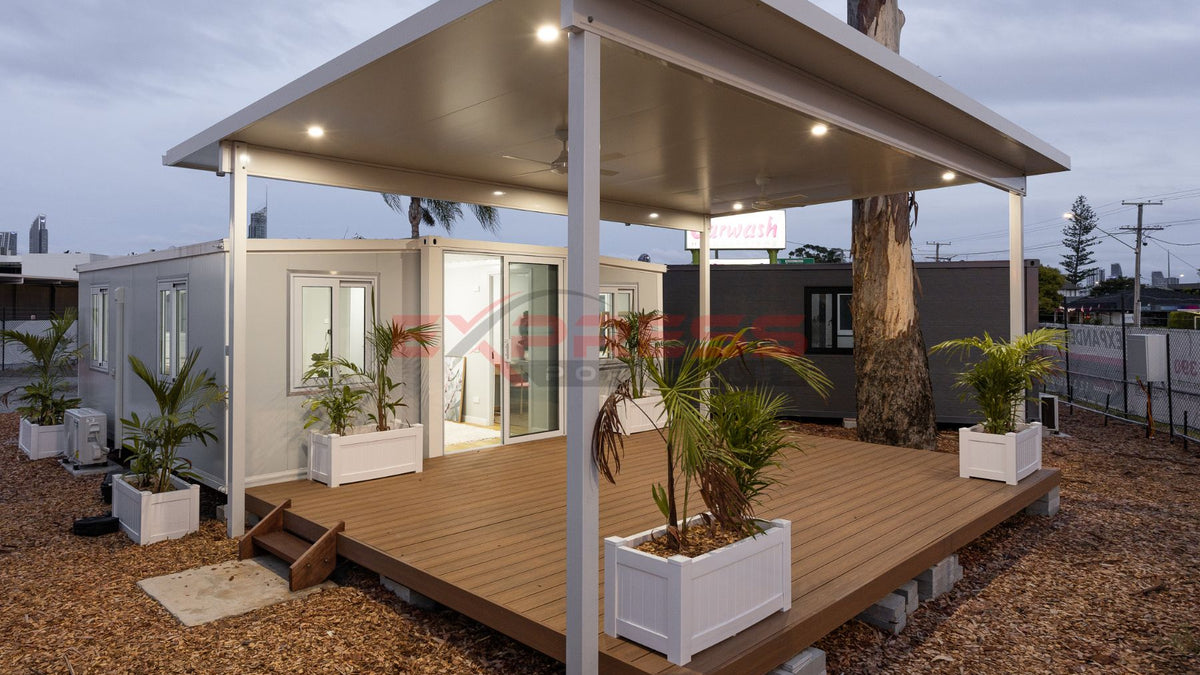 20ft Expandable Container Home - 2 Bedroom