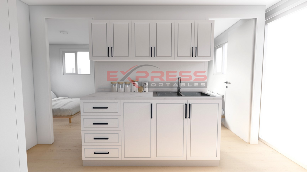 20ft Expandable Container Home - 3 Bed