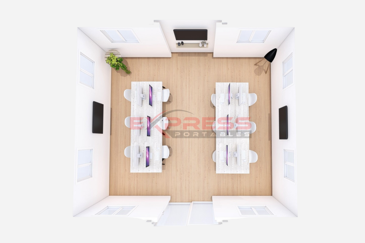 20ft Expandable Container Home - Open Plan