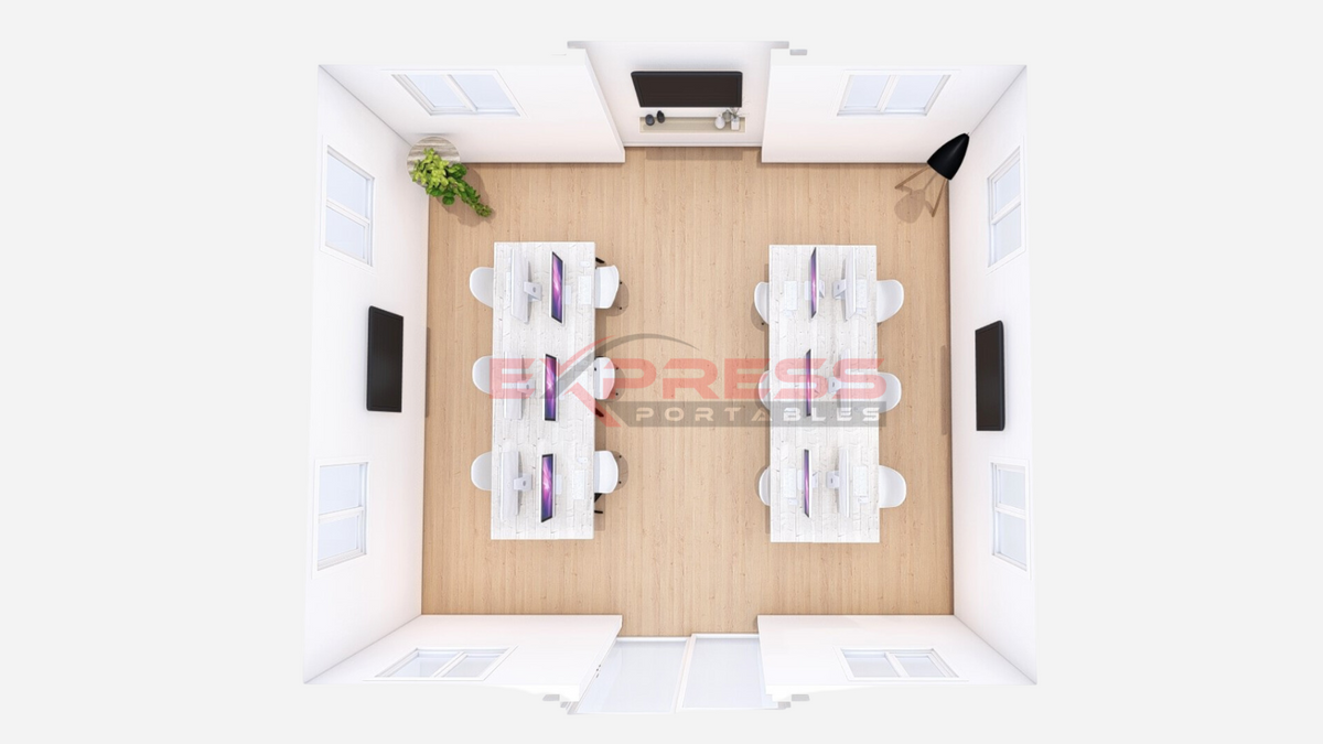 20ft Expandable Container Home - Open Plan