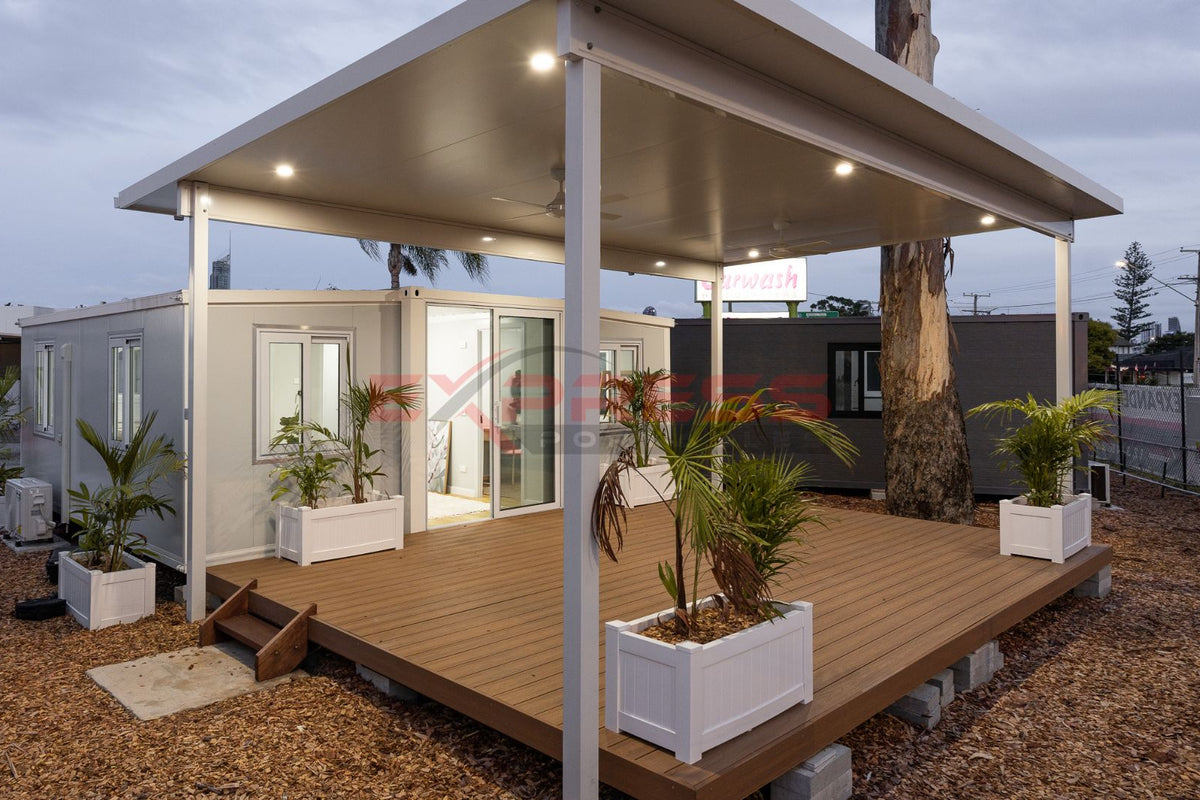 20ft Expandable Container Home - 1 Bed