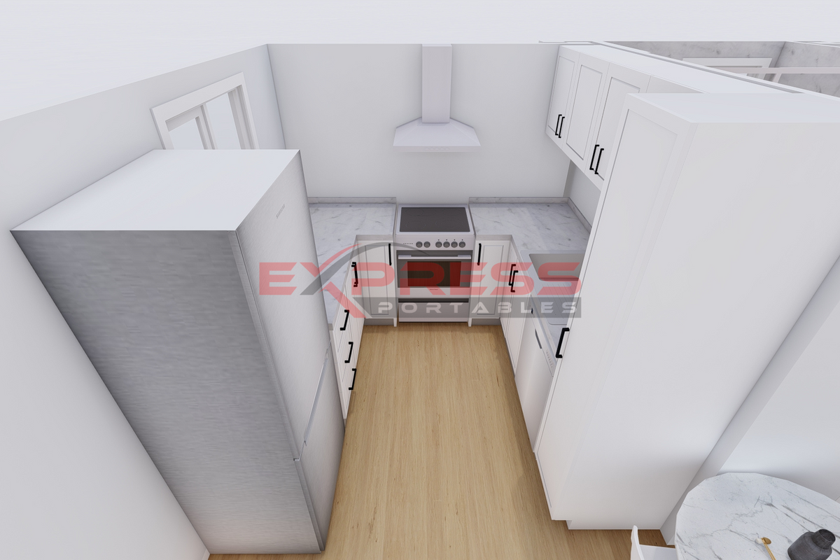 20ft Expander Home - Superior 1 Bed 1 Bath Plan B