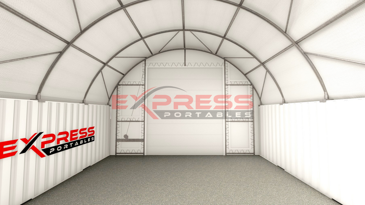 26ft Container Dome - Front Wall (8m)