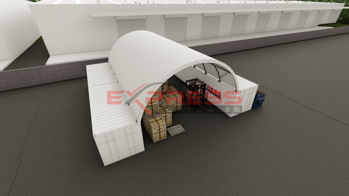 26ft x 40ft Container Dome