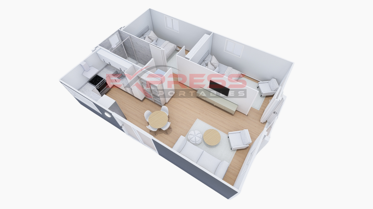 Premium 30ft 2 Bed Expander