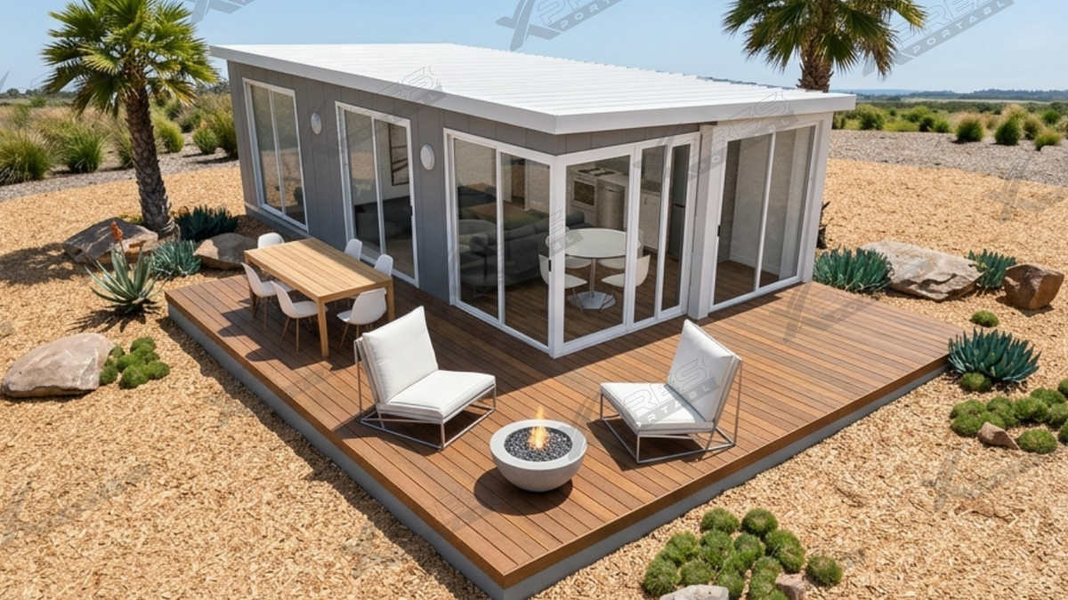 30ft Half Expander Home - Pitched Roof