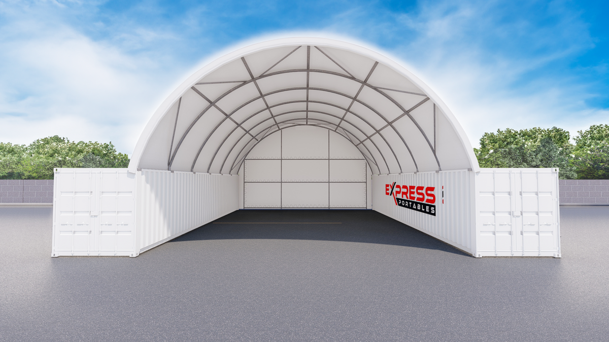 33ft x 40ft Container Dome (10m x 12m)