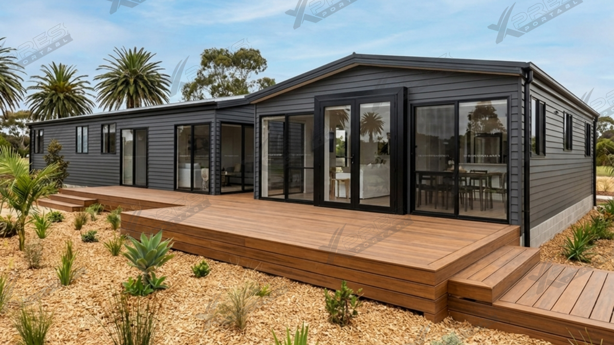 2x40ft Expander Home - Pitched Roof