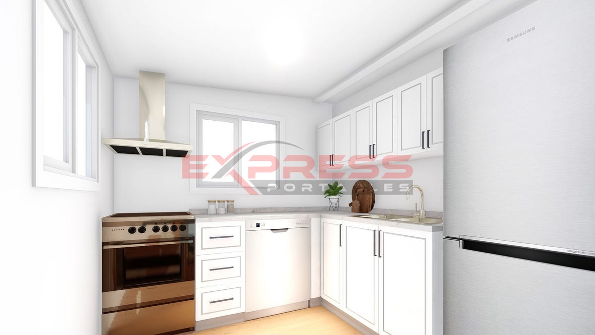 40ft Expandable Container Home - Kitchen