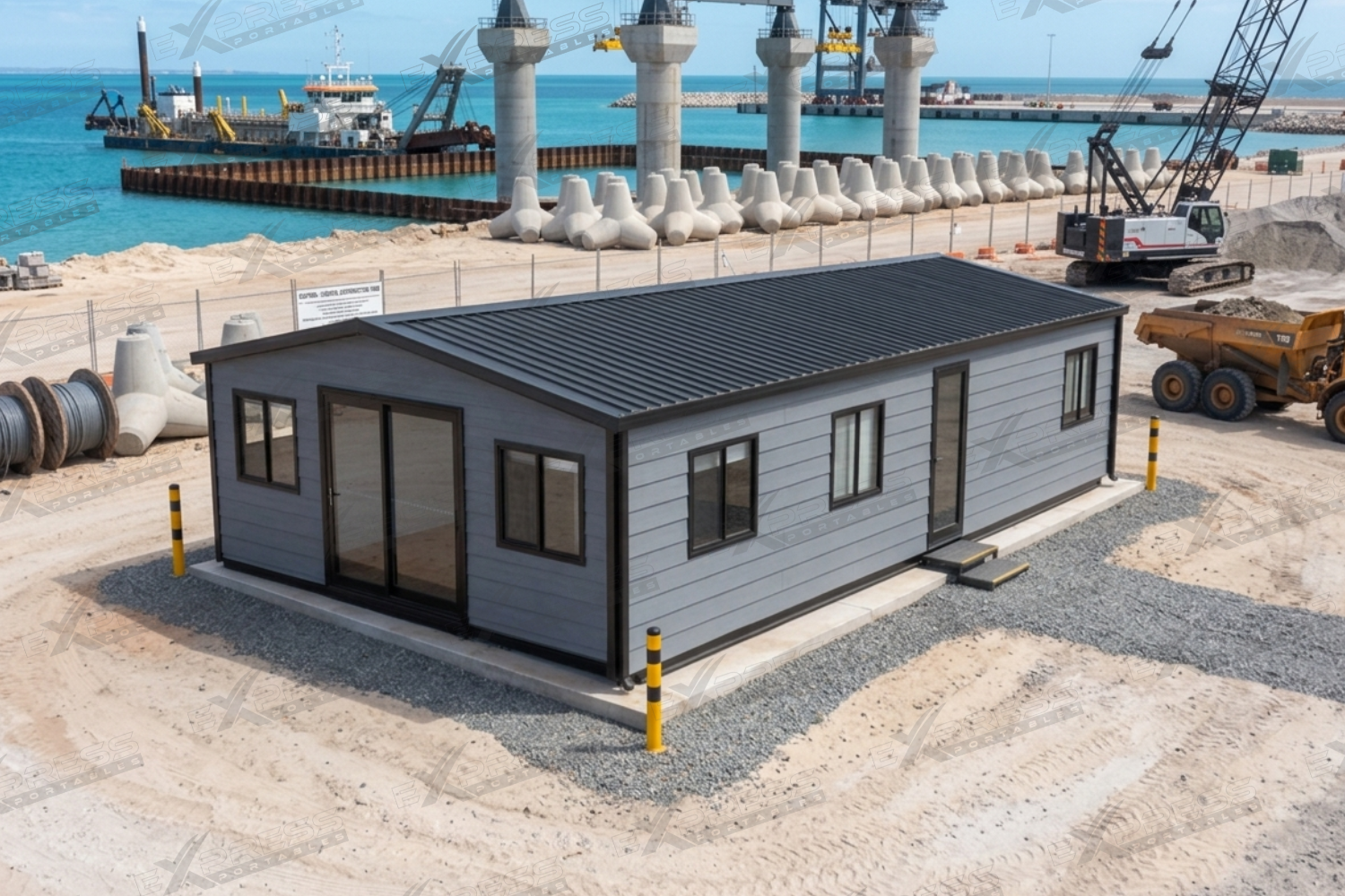 40ft Expander Office- Superior 5 Bed 1 Bath Kitchen