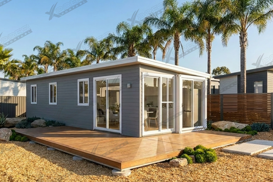 40ft Half Expander Home - Pitched Roof