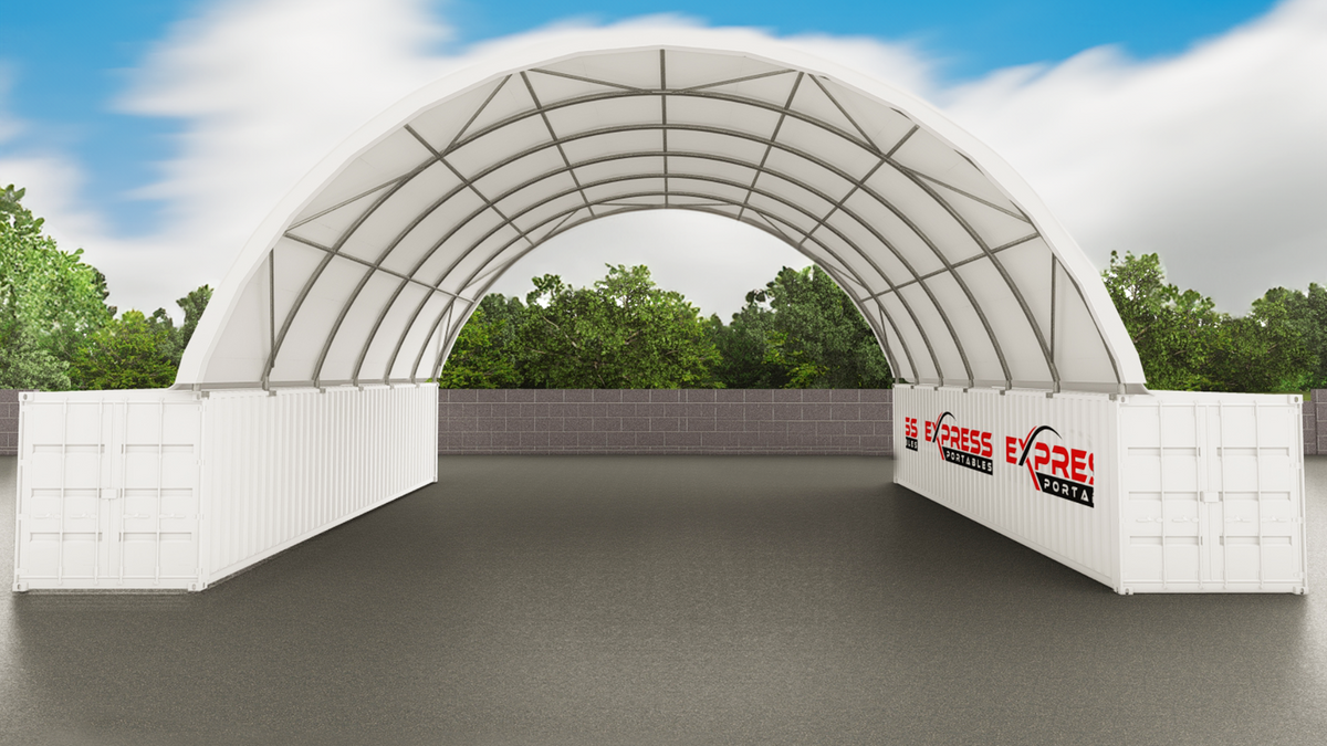 40ft x 40ft Container Dome (12m x 12m)
