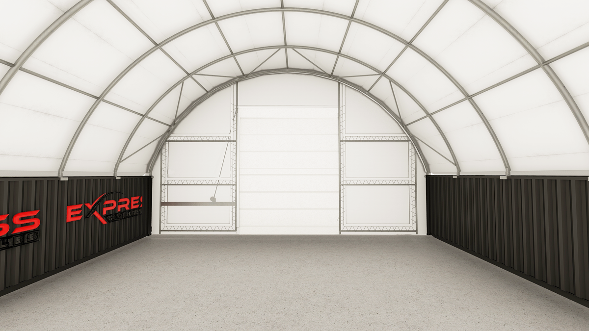 33ft Container Dome - Front Wall (10m)