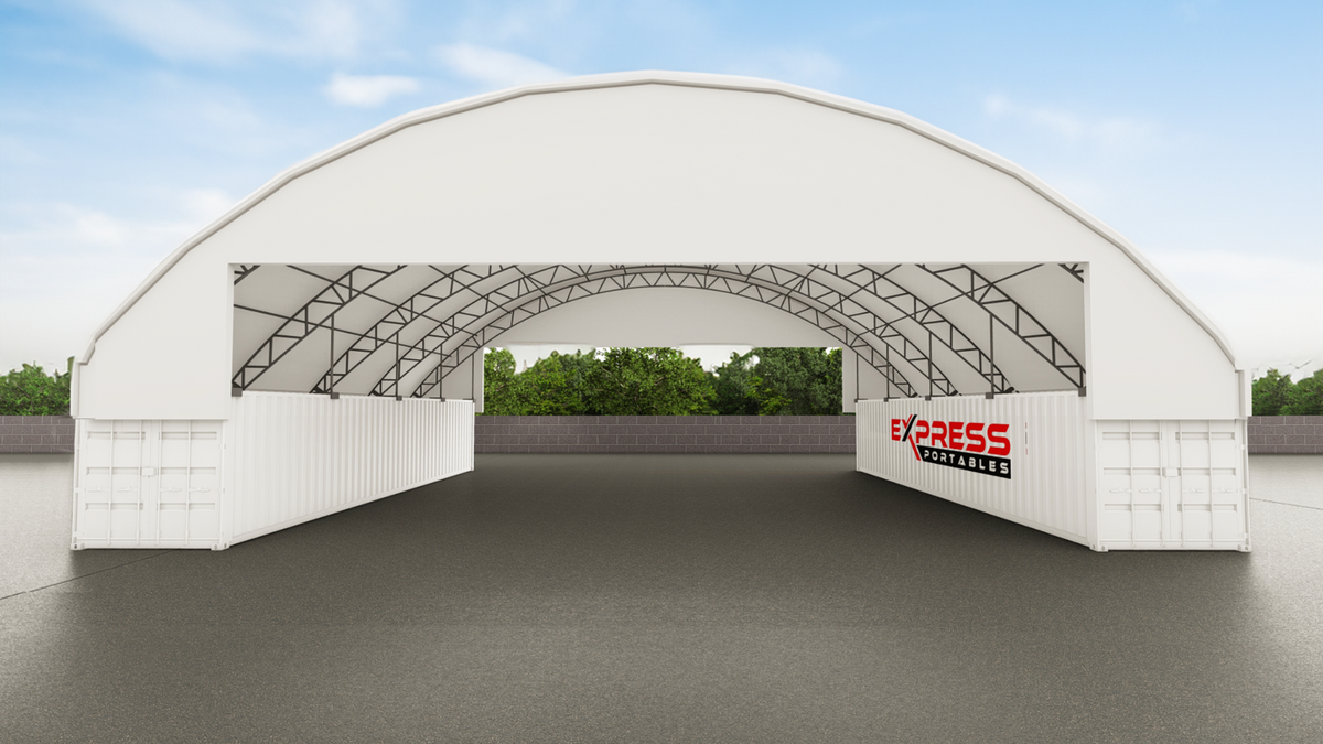 60ft x 40ft Container Dome (18m x 12m)