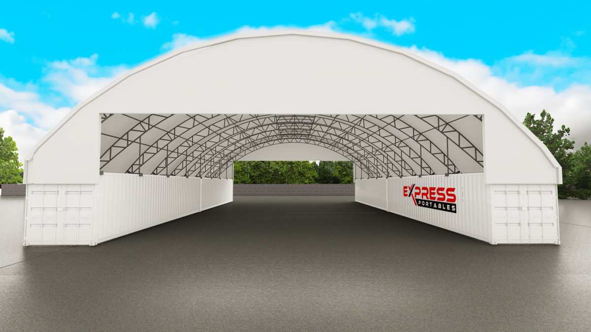 60ft x 80ft Container Dome (18m x 24m)