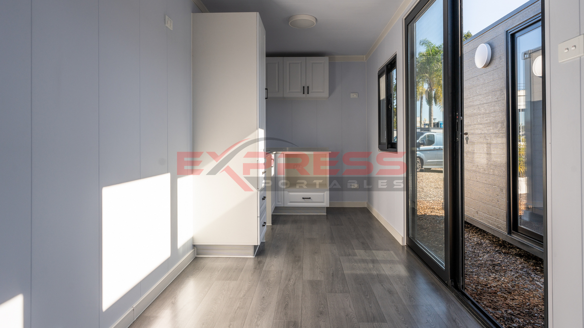 6m Portable Cabin - Kitchenette