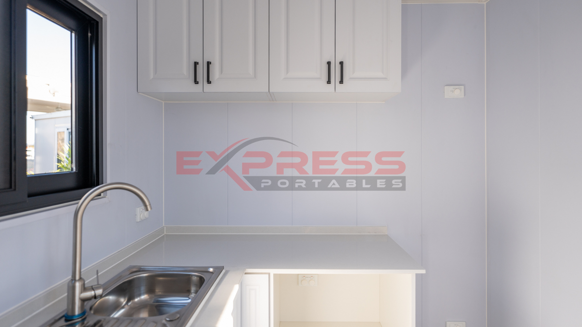 6m Portable Cabin - Kitchenette