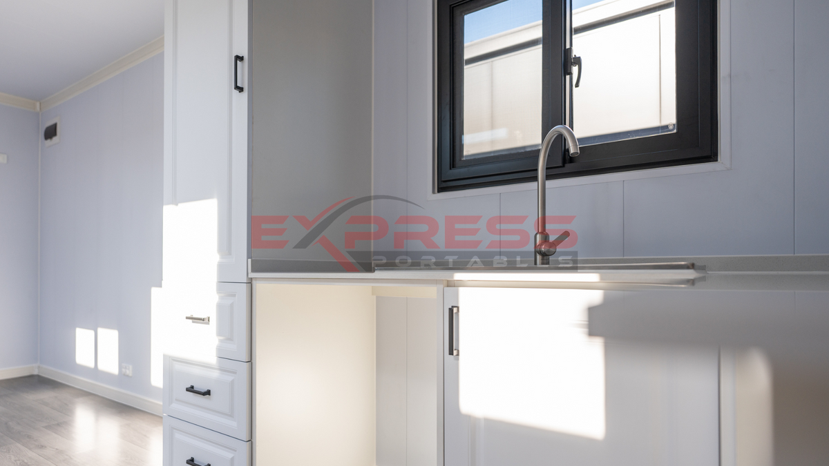 6m Portable Cabin - Kitchenette