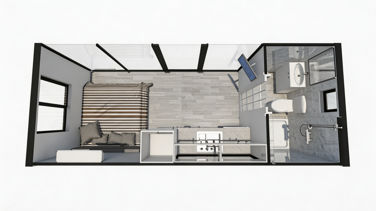 OwnSpace Office three-dimensional layout