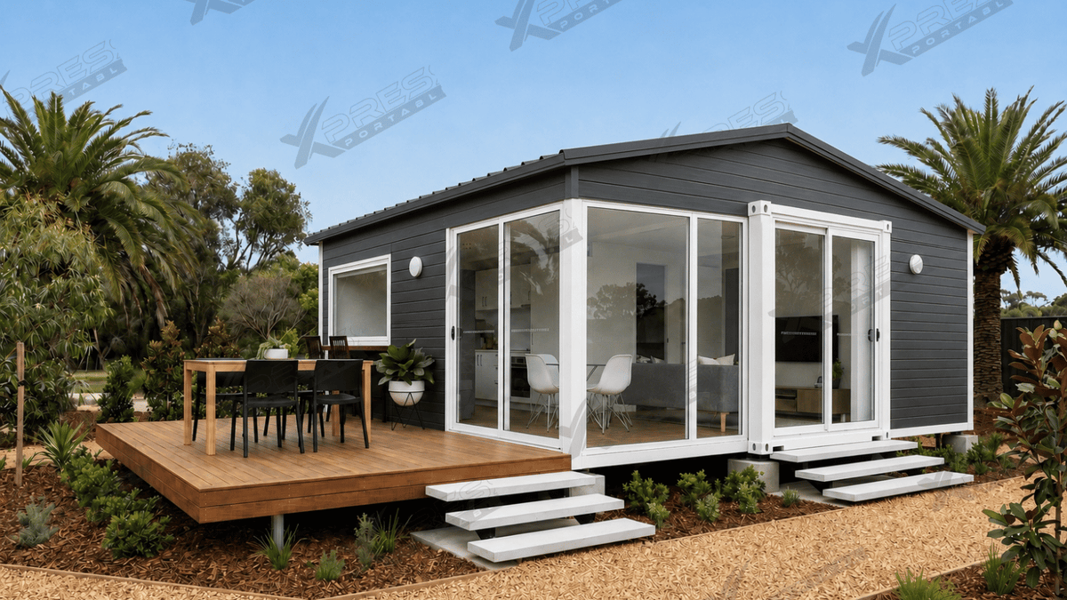 20ft Expander Home - Superior Supreme 1 Bed 1 Bath Glass Front