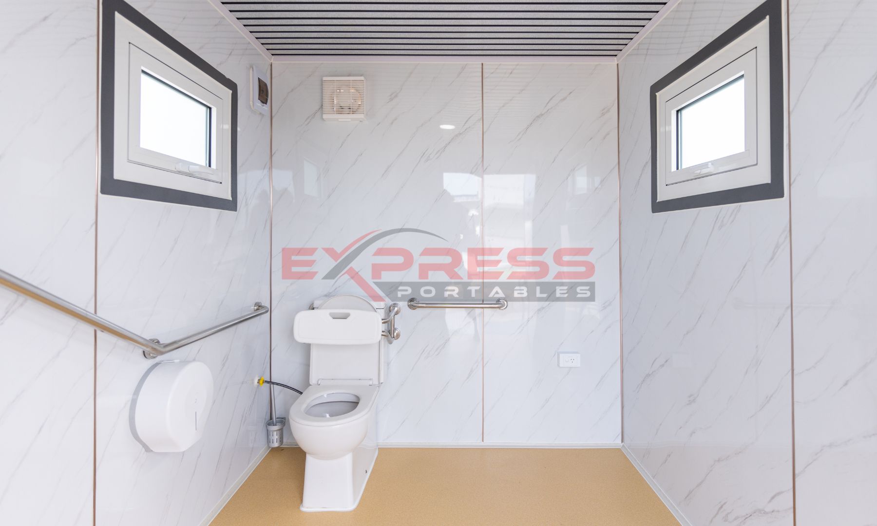 Ultimate Accessible Toilet & Ramp | Express Portables