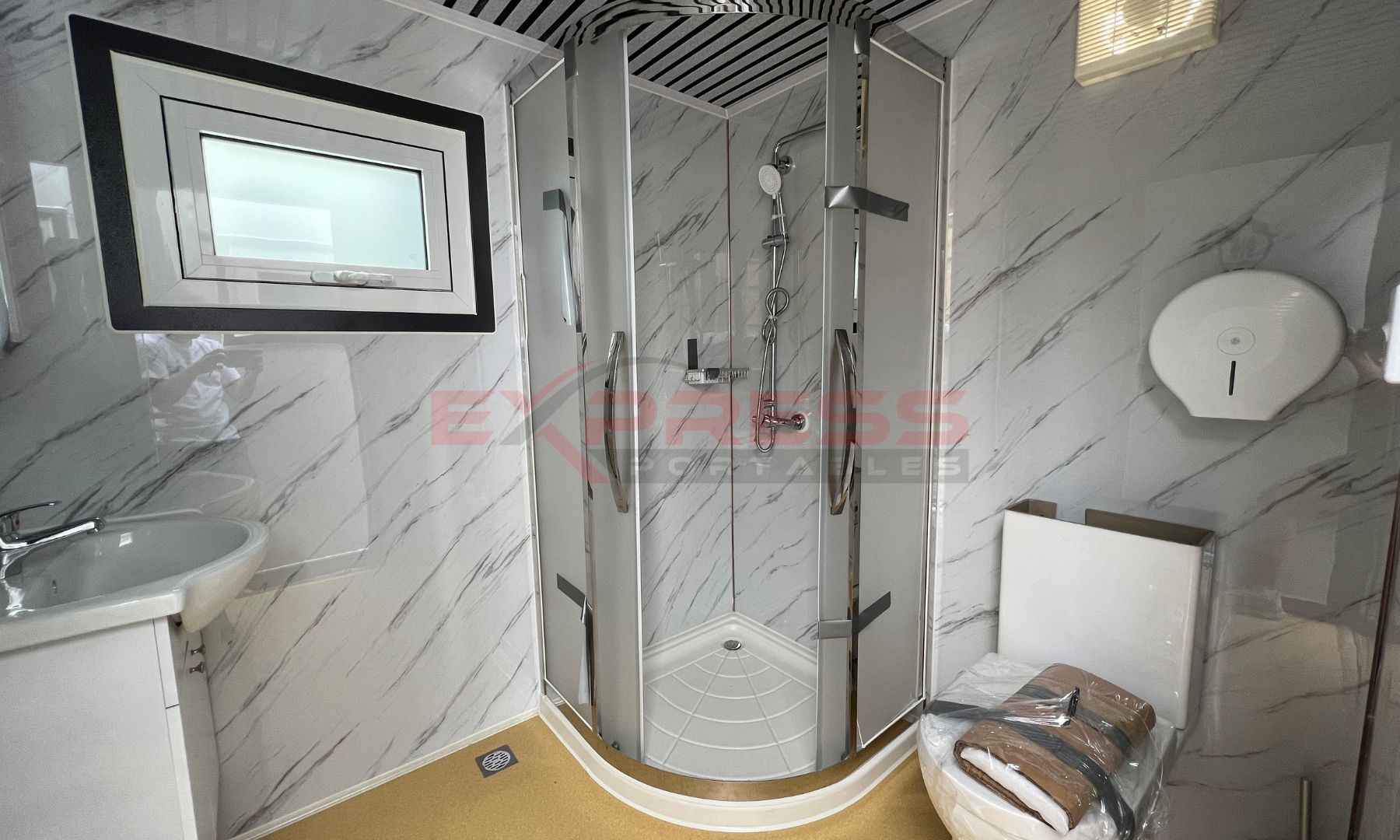 Portable Bathroom with Shower | Express Portables
