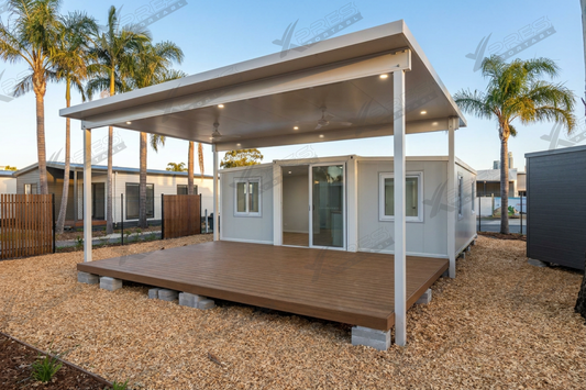 20ft Expander Home 4 Bed 1 Bath - Flat Roof