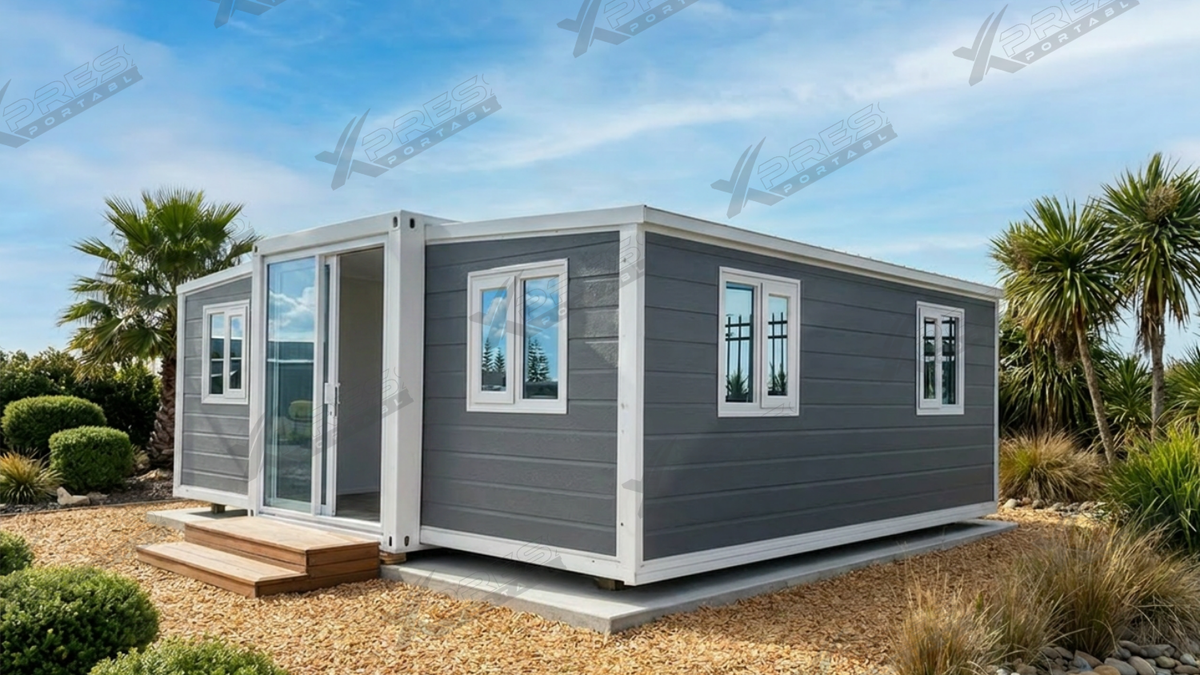 20ft Expander Home Open Plan - Flat Roof