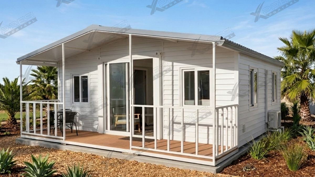 20ft Expander Home 4 Bed 1 Bath - Pitched Roof