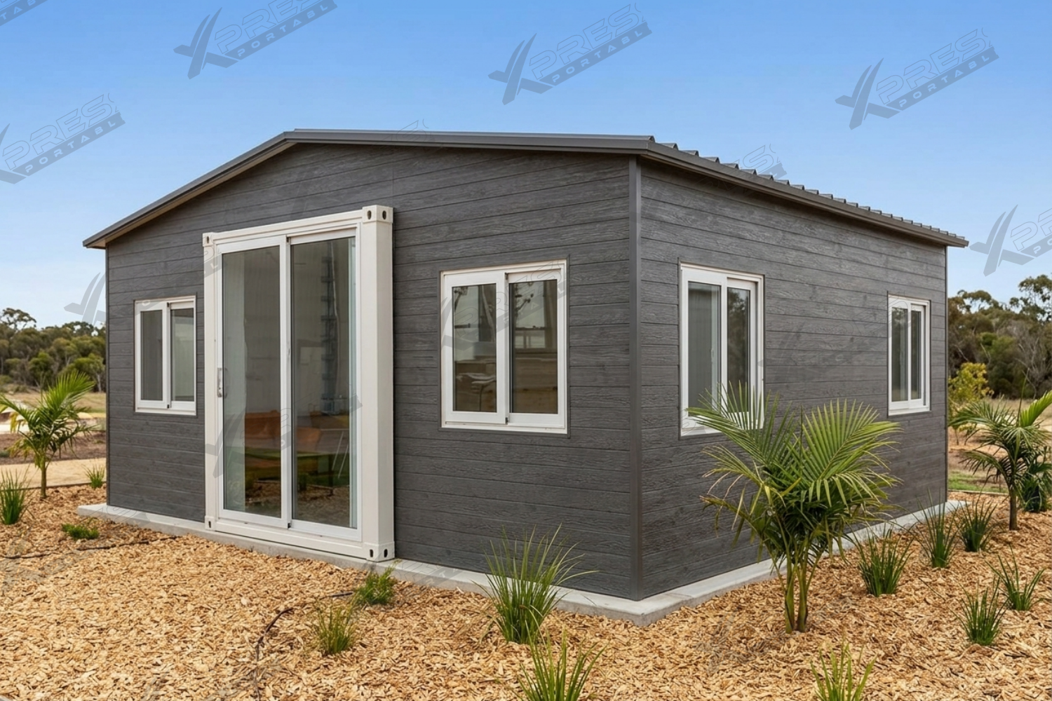 20ft Expander Home Open Plan - Pitched Roof