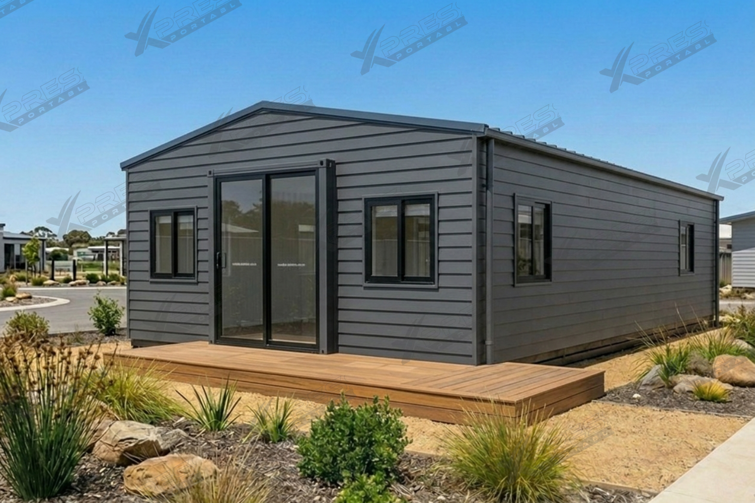 40ft Expander Home 2 Bed 1 Bath - Pitched Roof