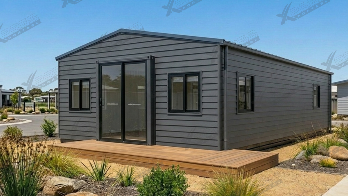 40ft Expander Home 2 Bed 1 Bath - Pitched Roof