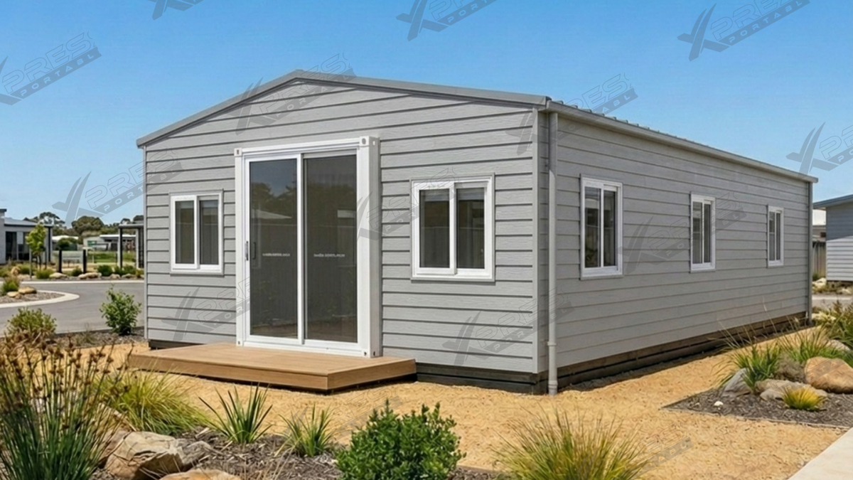 40ft Expander Home 2 Bed 1 Bath Office - Pitched Roof