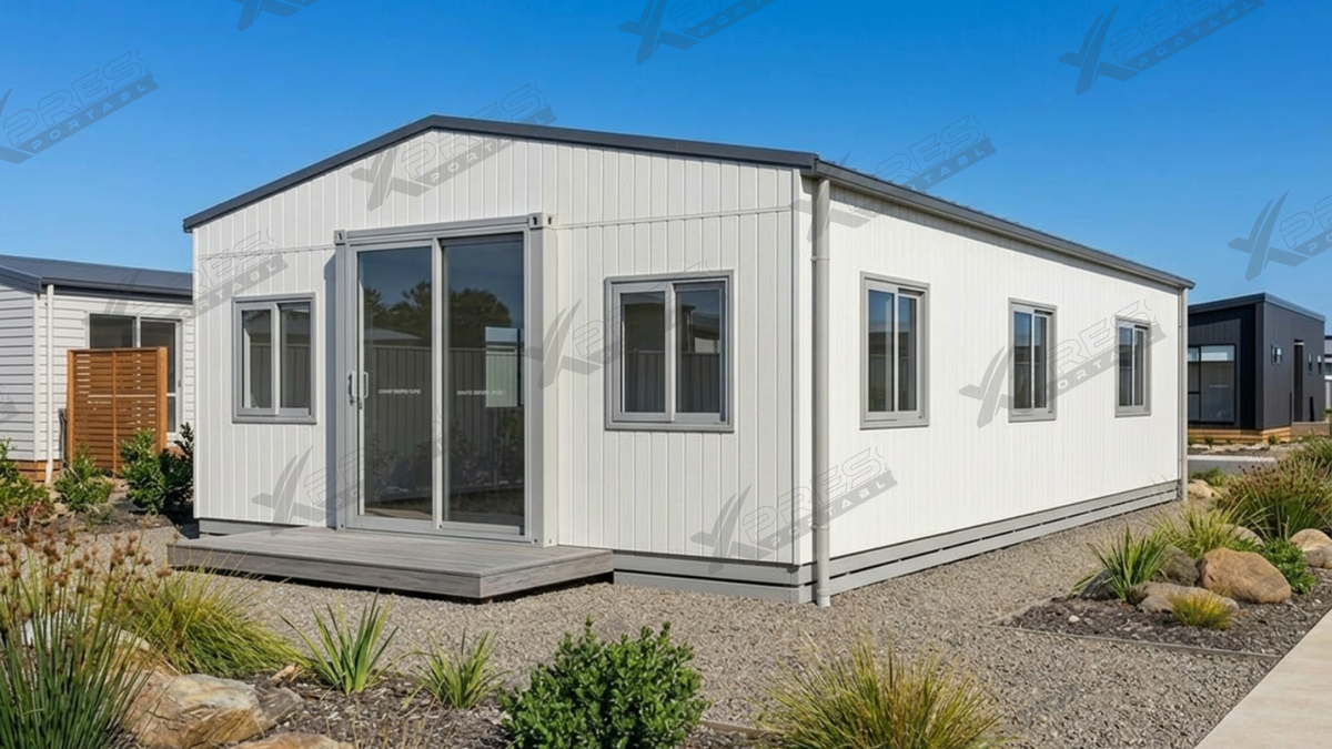 40ft Expander Home 4 Bed 1 Bath - Pitched Roof