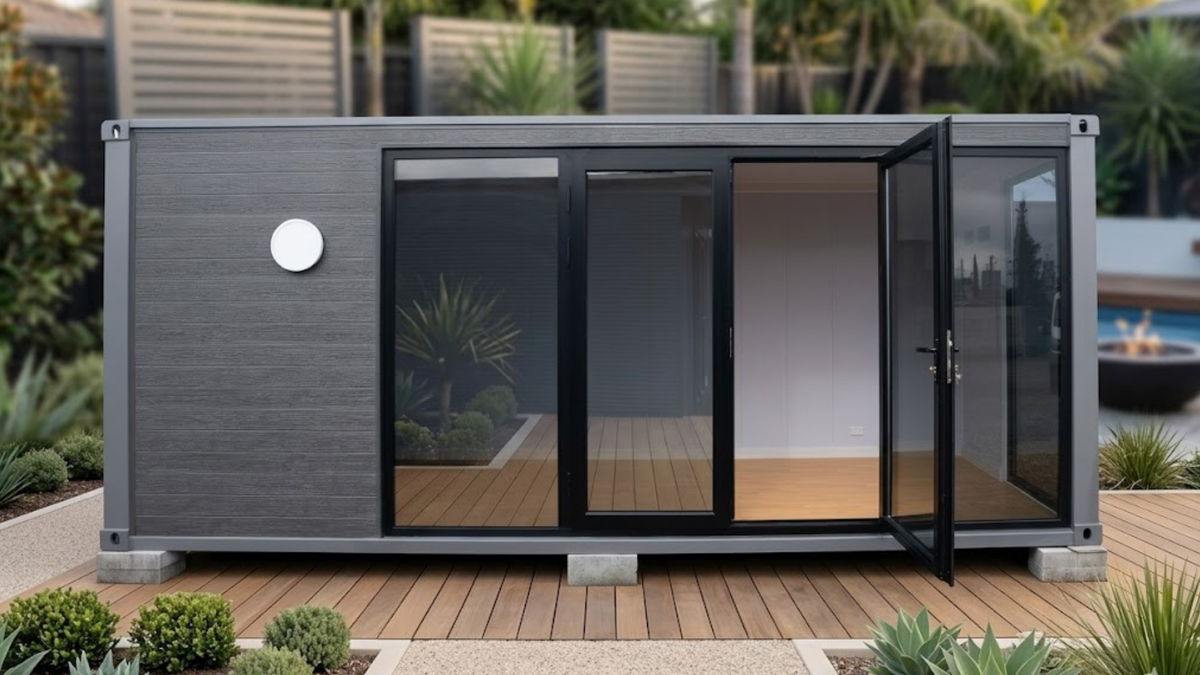 6m Cabin - Glass Panels